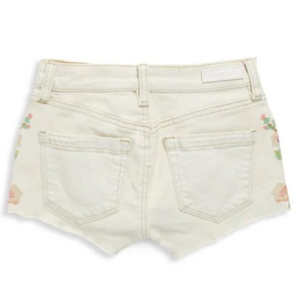 Blank NYC Big Girl's Closer Together Cross Stitch Embroidered Shorts Sizes 10/14 - Picture 16 of 16